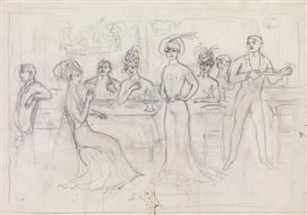 GEORGES BOTTINI Collection of approximately 33 drawings.
